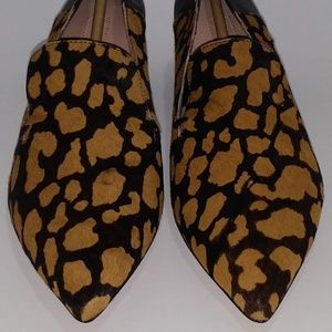 AVEC LES FILLES GIRRAFFE PRINT SUEDE SHORT HEEL SH